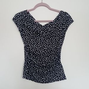 WHBM Polka dot top